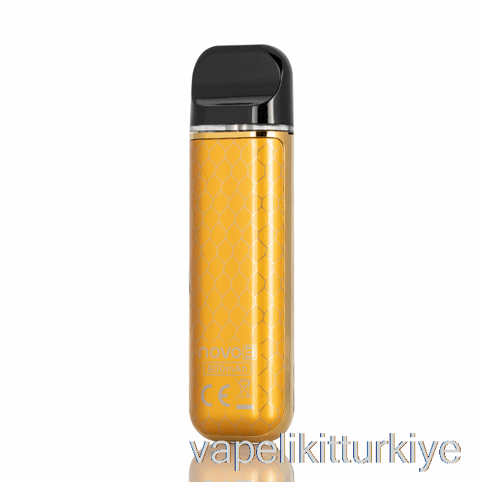 Elektronik Sigara Kalemi Vape Mate Smok Novo 3 25w Pod Sistemi Iml Altın Kobra